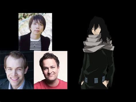 who played shōta aizawa|aizawa voice actor english.